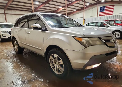 2007 Acura Mdx Technology z USA, uszkodzony, nr VIN 2HNYD28367H522343